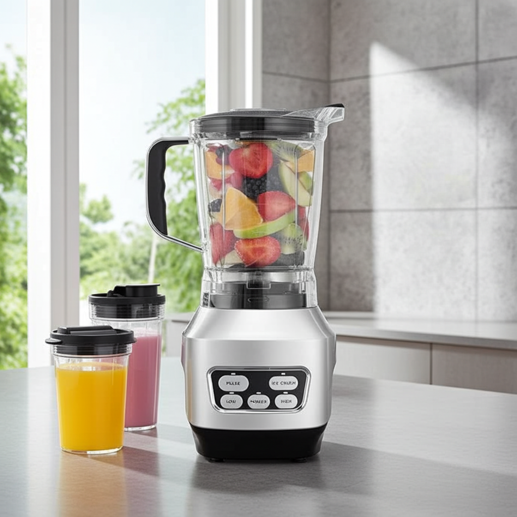 Countertop Blender 1.5L with Multiple Blending Functions