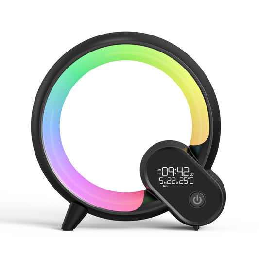 Sunrise Alarm Clock with Digital Display, Bluetooth Speaker and RGB Light